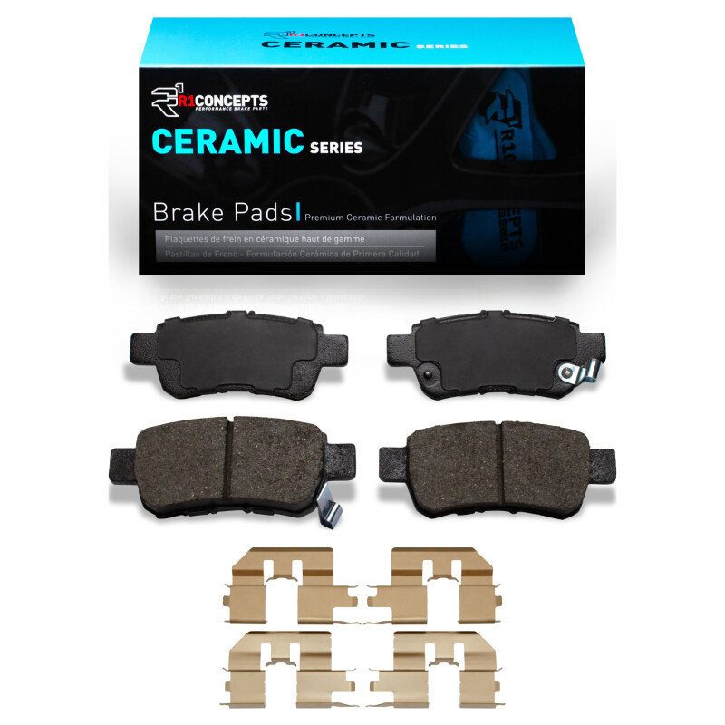 Honda Odyssey Brake Pads - Rear - R1 Concepts - Ceramic - `05-`10